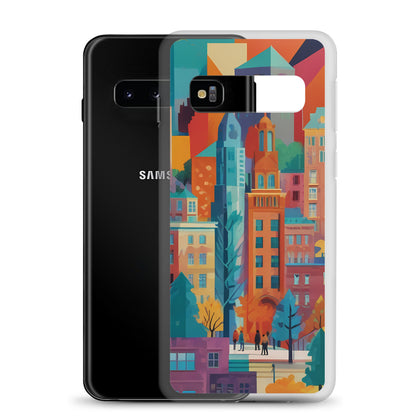 Cityscape for Samsung-Clear Case