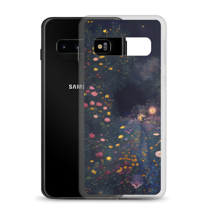 Night Magic for Samsung-Clear Case