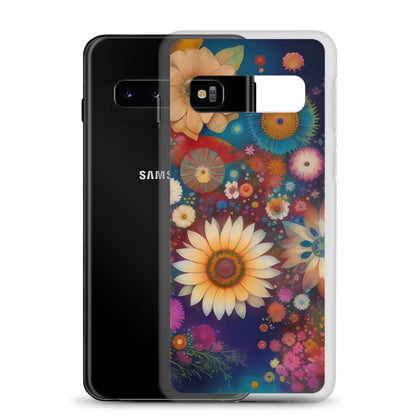 Handbloom for Samsung-Clear Case