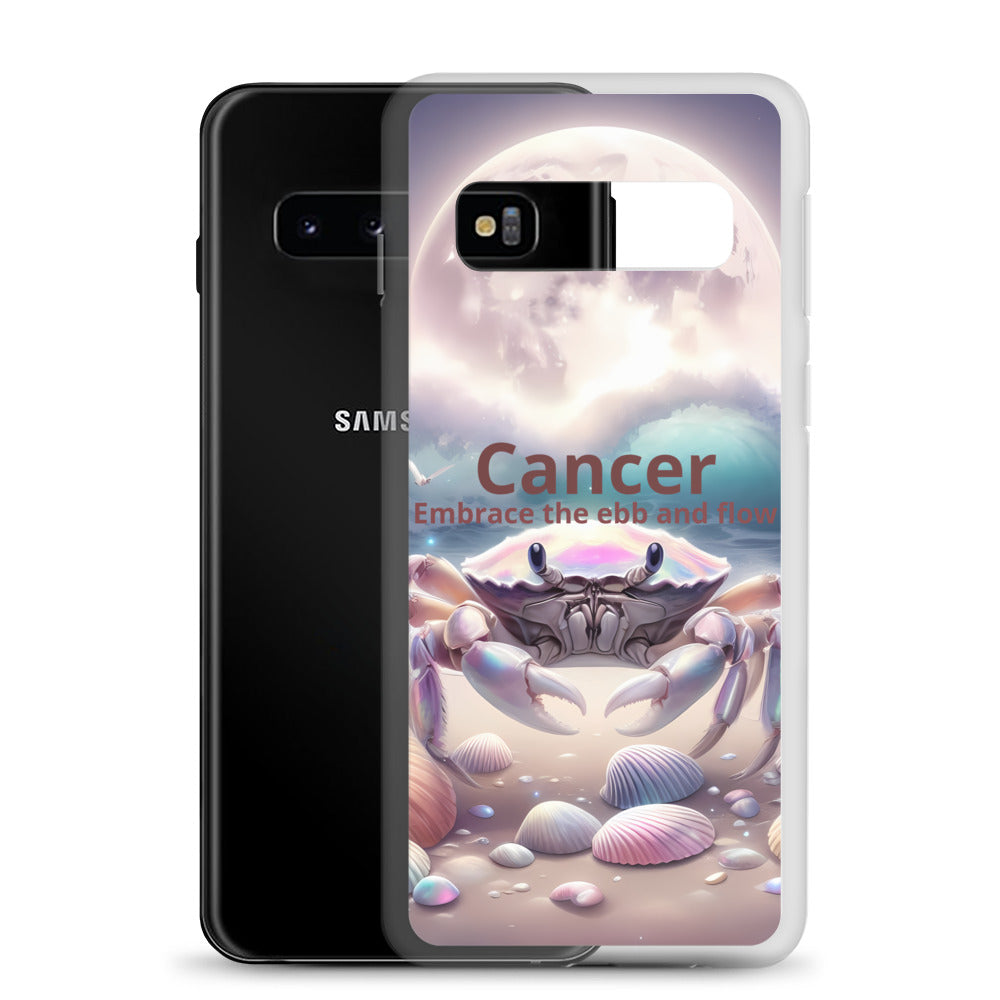 Cancer Samsung Clear Case