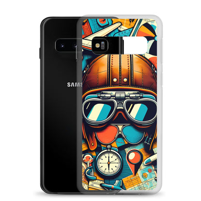 Aviator  for Samsung-Clear Case