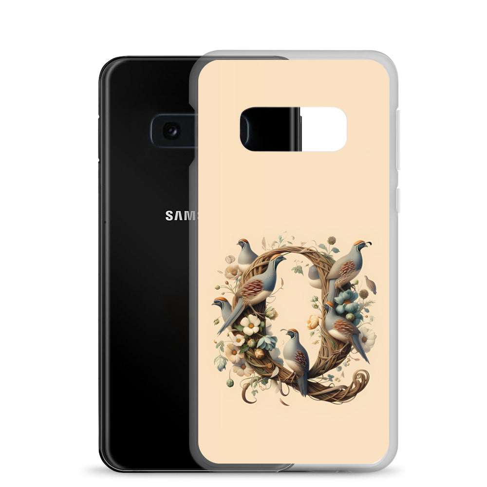 Q for Samsung-Clear Case