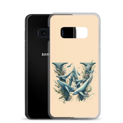 W for Samsung-Clear Case