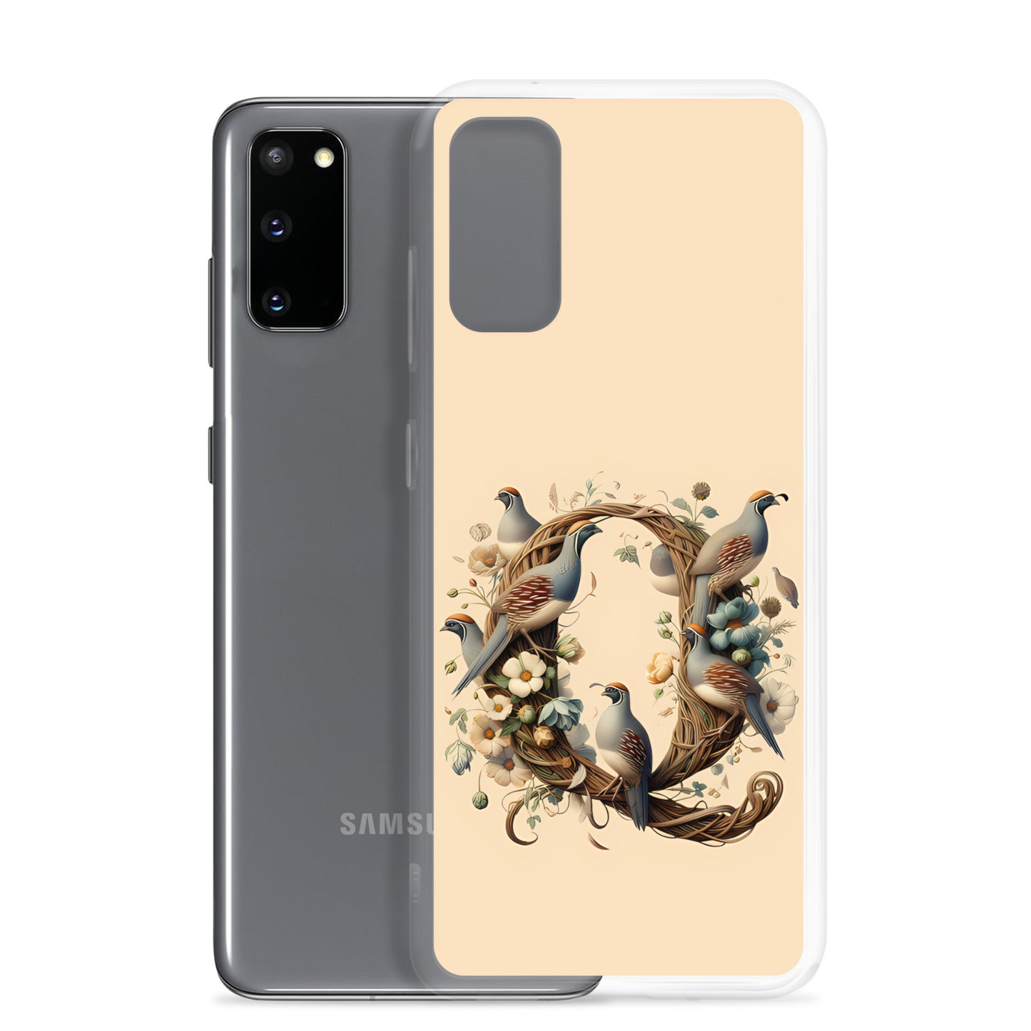 Q for Samsung-Clear Case