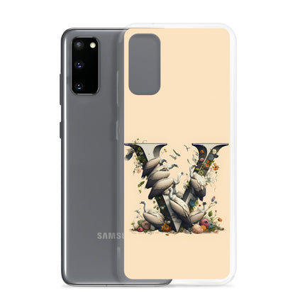 V for Samsung-Clear Case