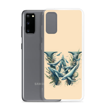 W for Samsung-Clear Case