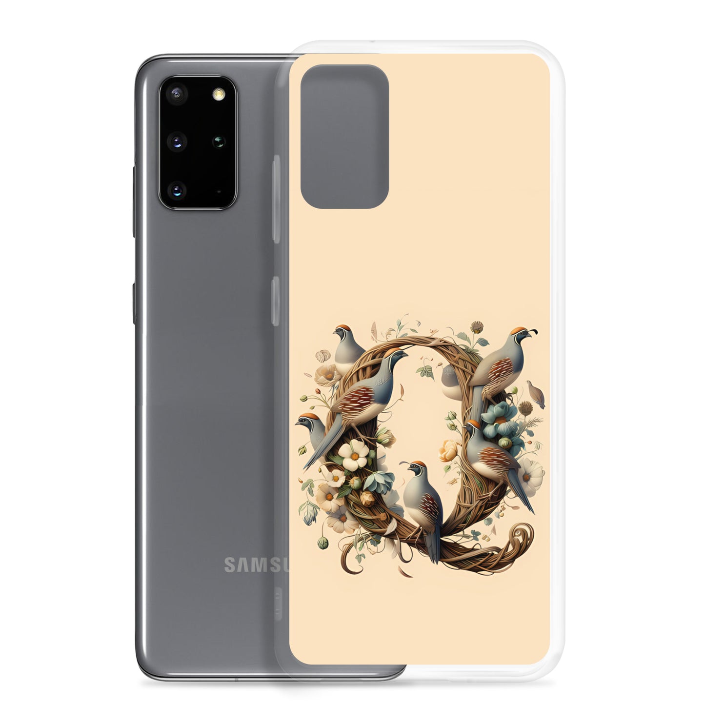 Q for Samsung-Clear Case