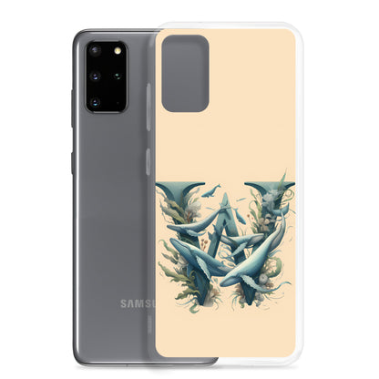 W for Samsung-Clear Case