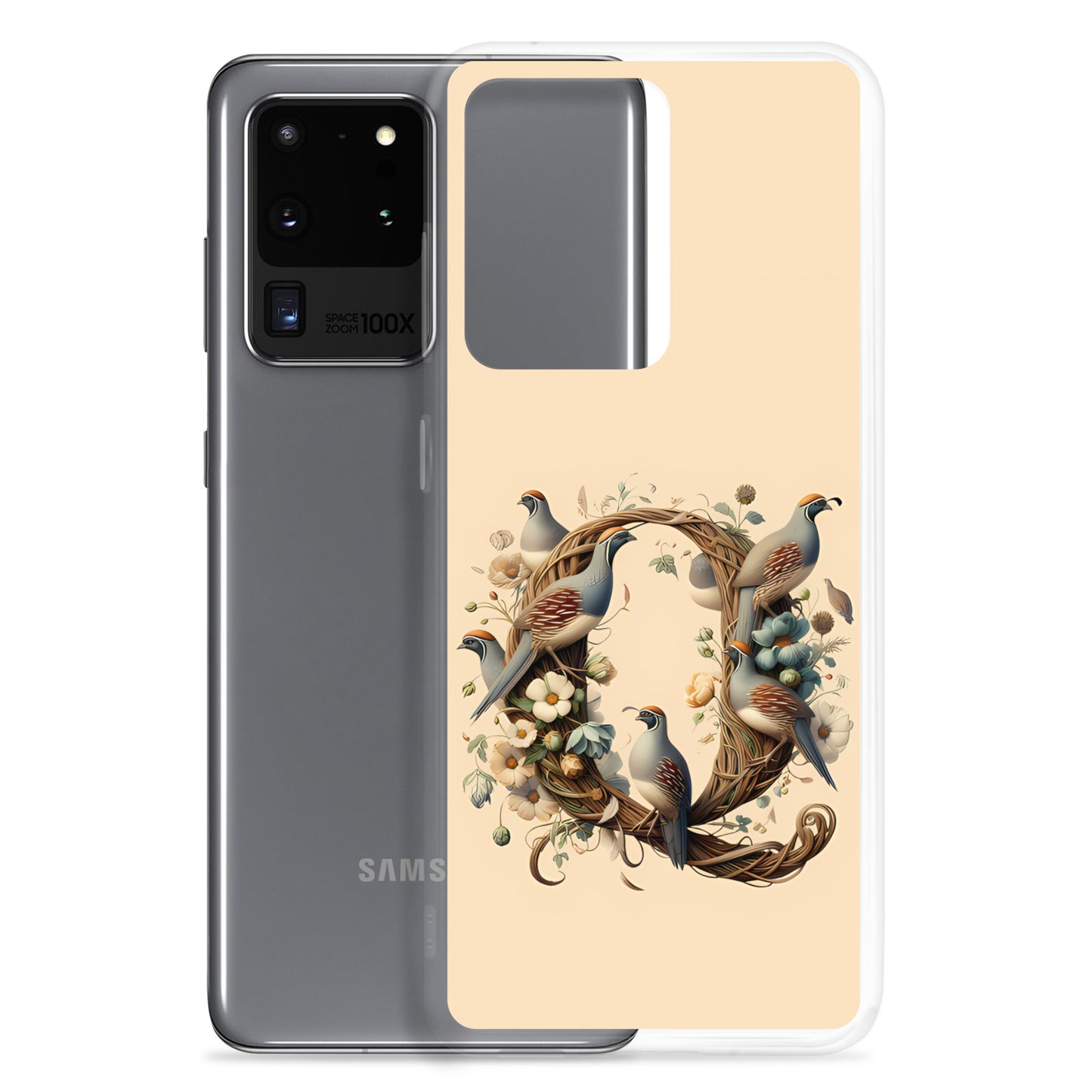 Q for Samsung-Clear Case