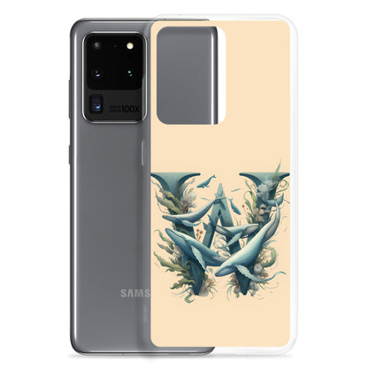 W for Samsung-Clear Case