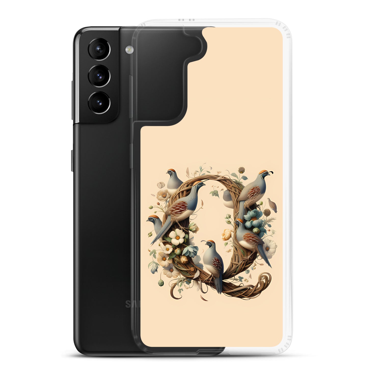 Q for Samsung-Clear Case