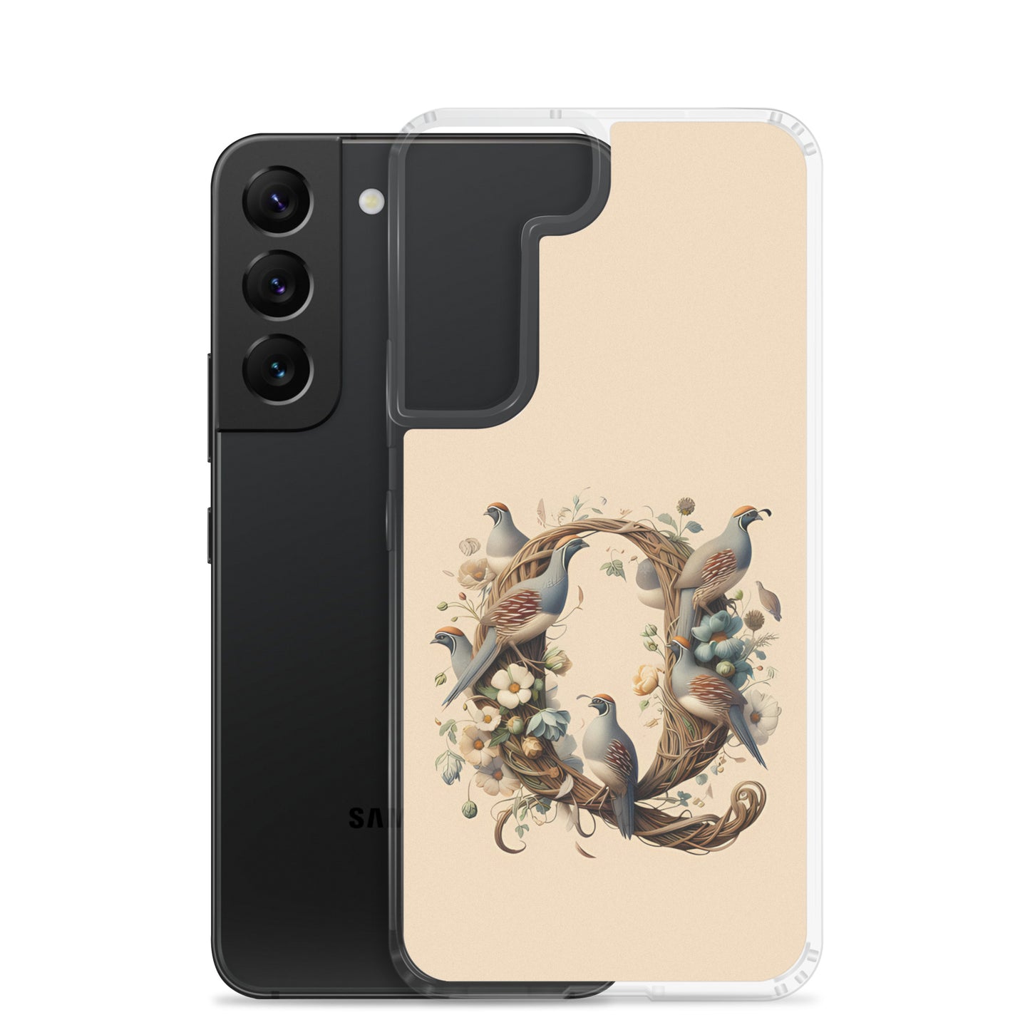 Q for Samsung-Clear Case