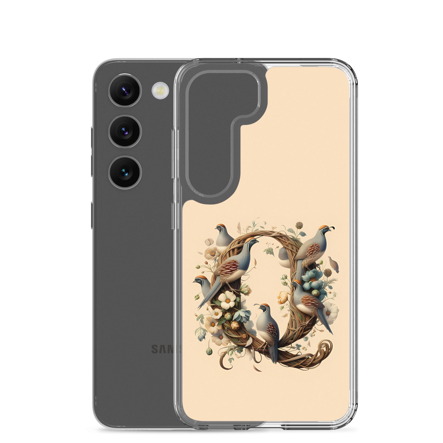 Q for Samsung-Clear Case