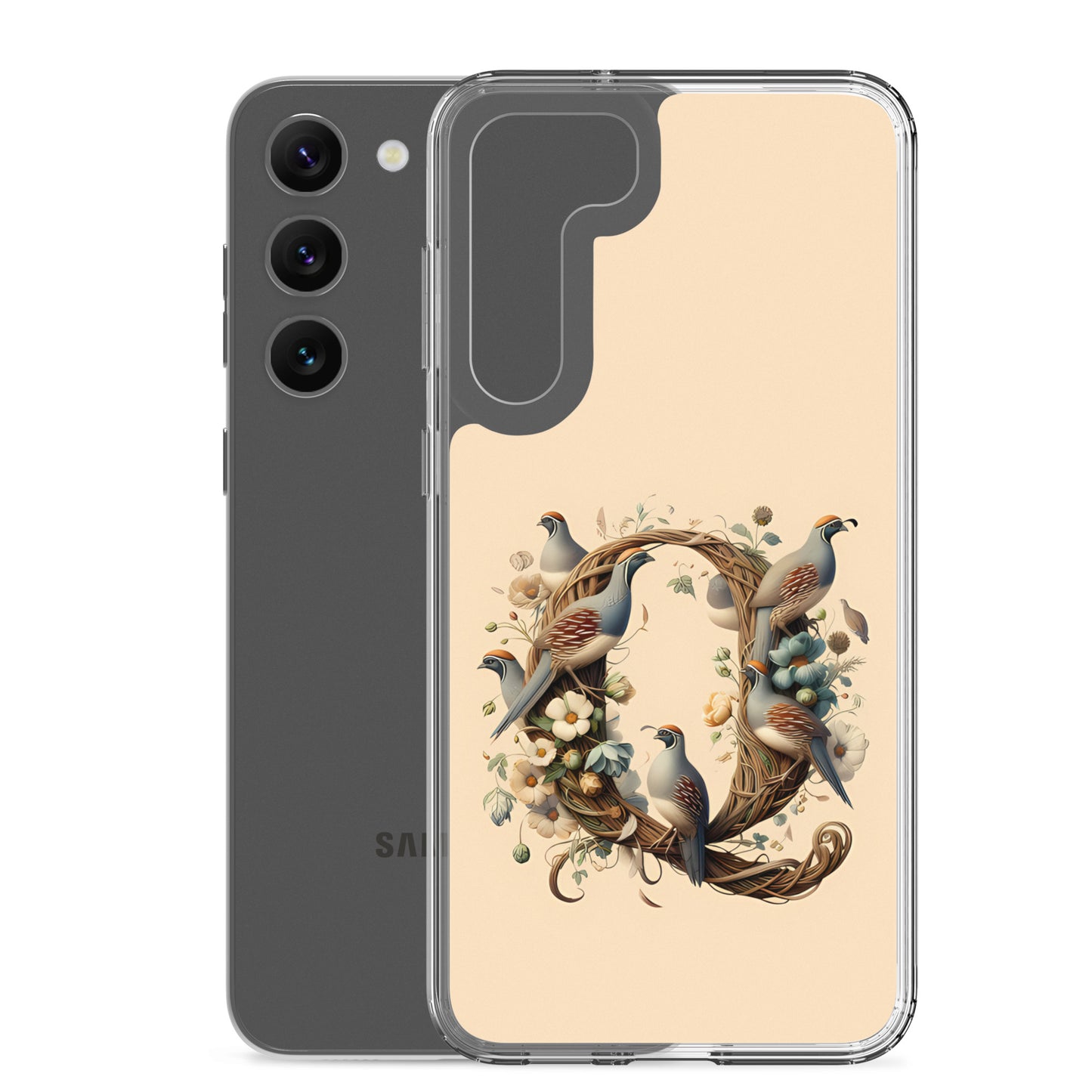 Q for Samsung-Clear Case