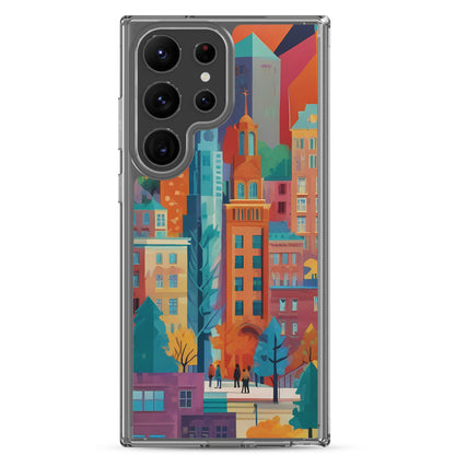 Cityscape for Samsung-Clear Case