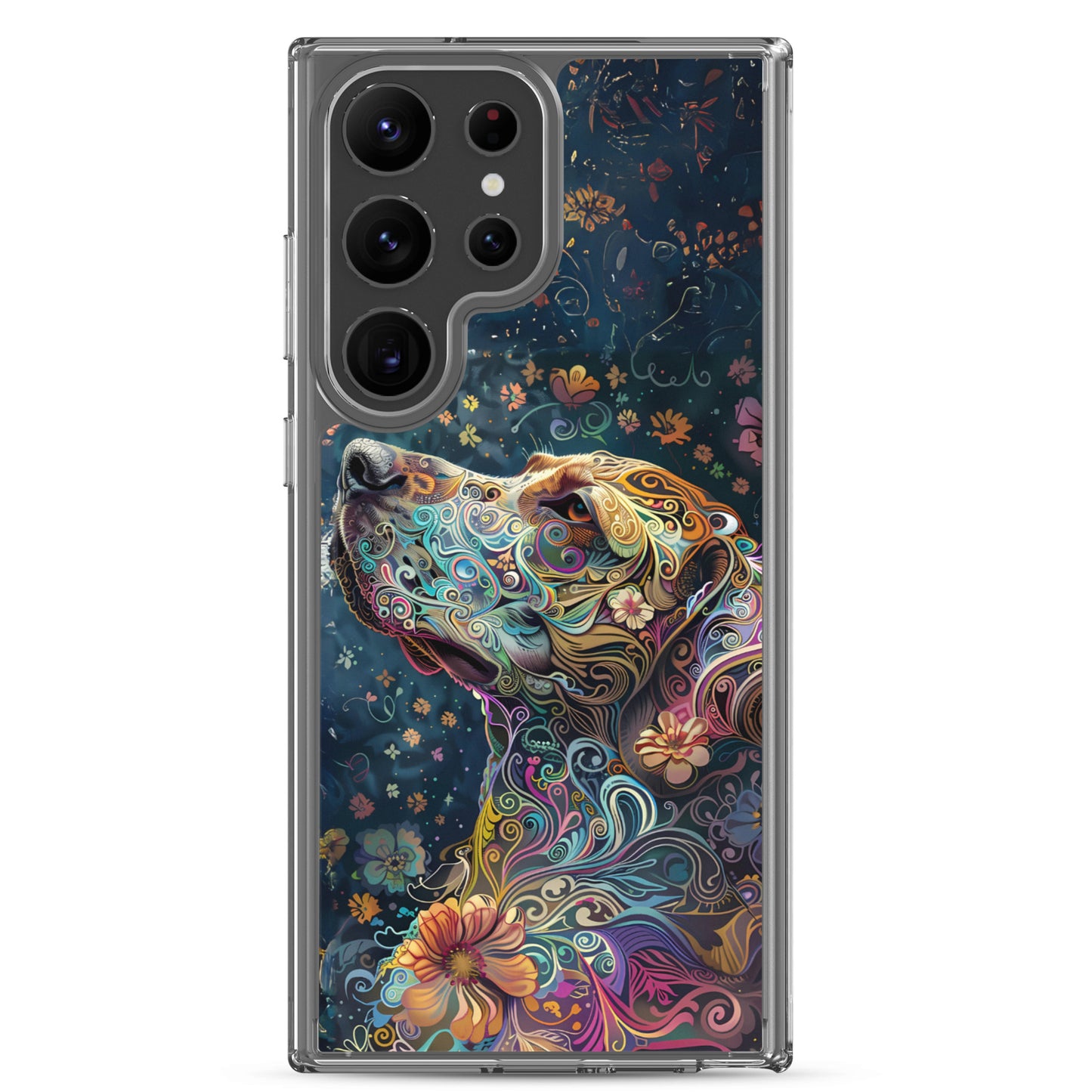 Paisley Pup for Samsung -Clear Case