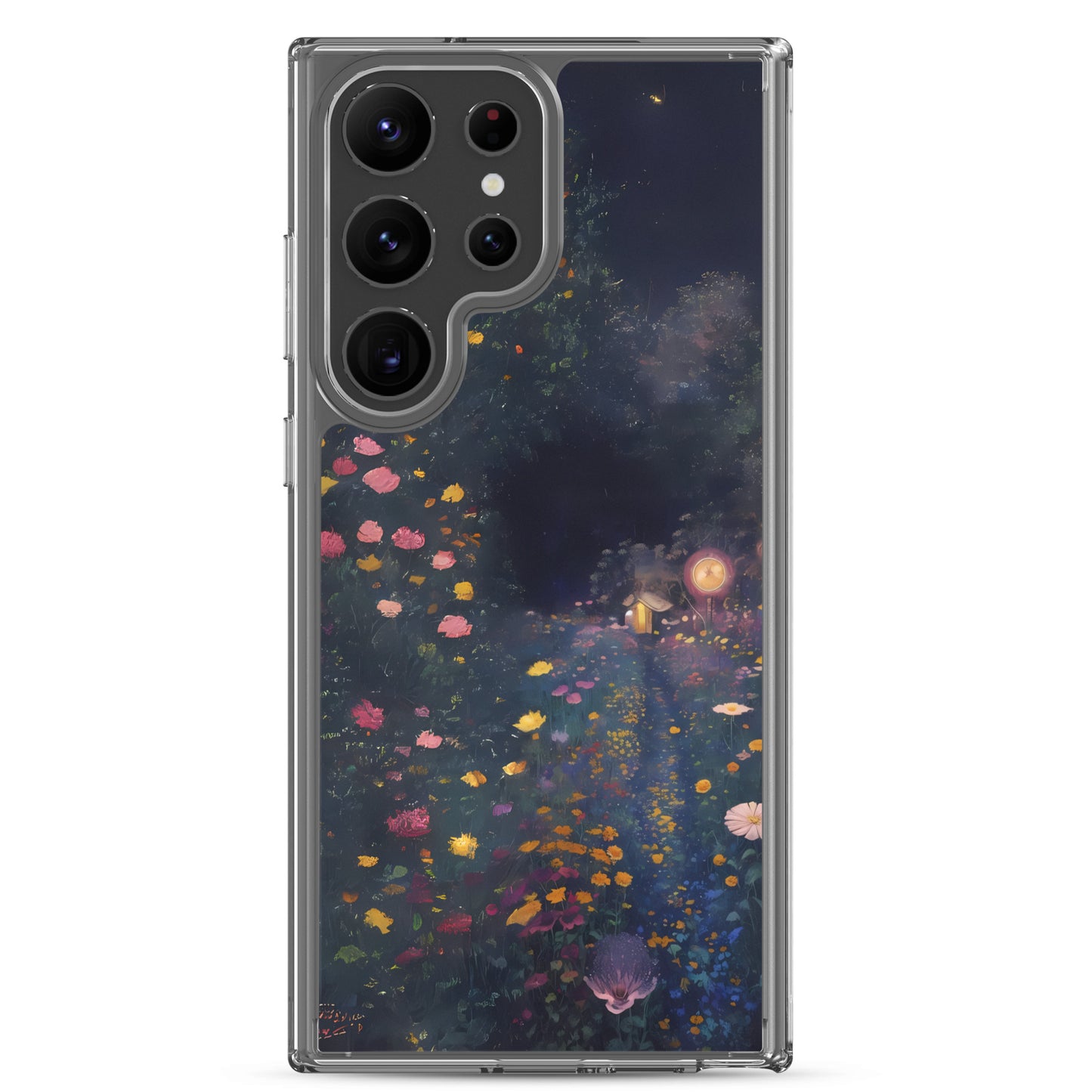 Night Magic for Samsung-Clear Case