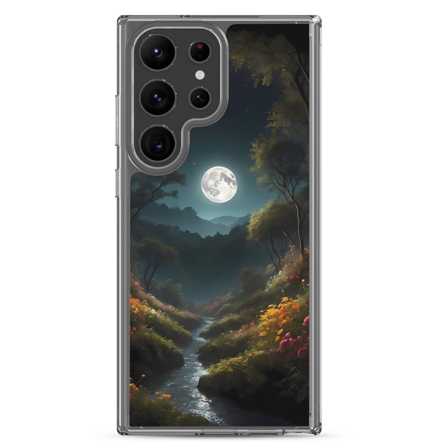 Moonlit Creek for Samsung-Clear Case