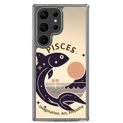 Pisces for Samsung-Clear Case