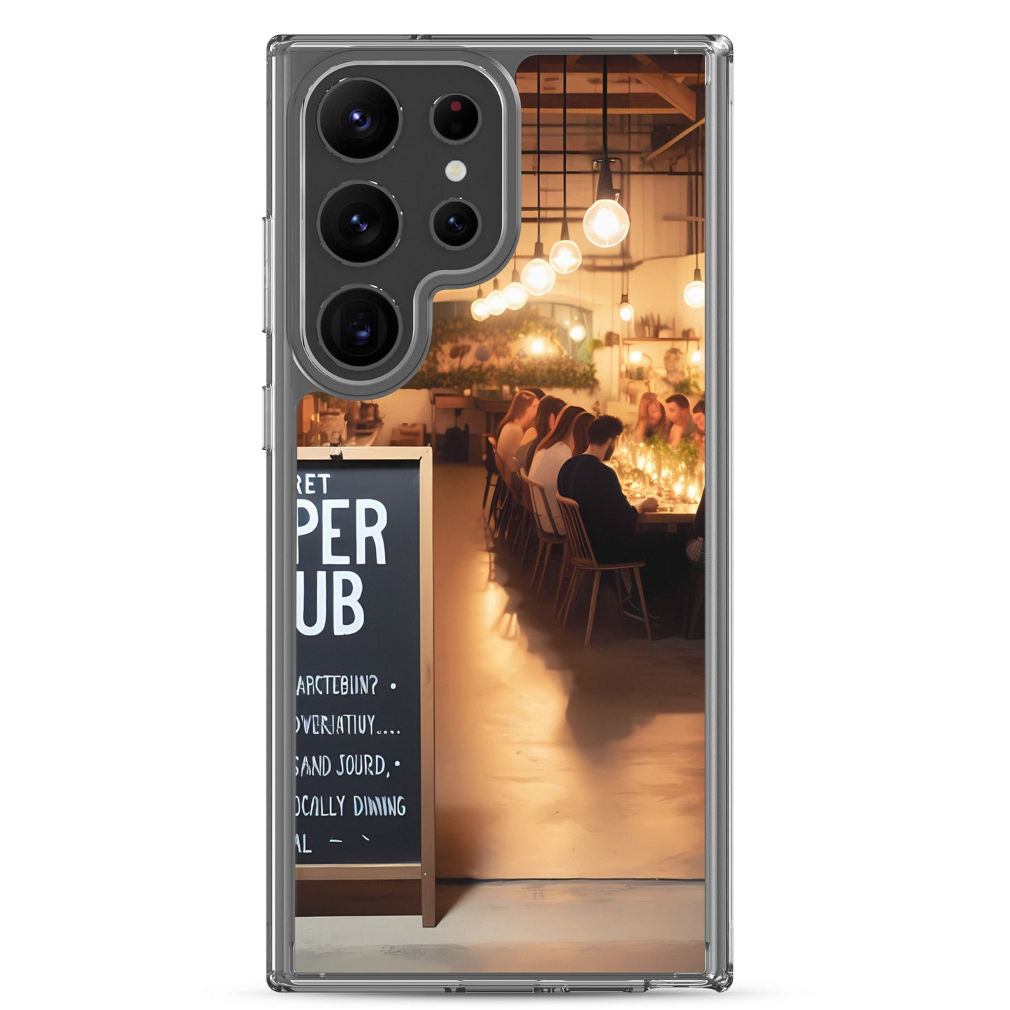 Supper Club for Samsung-Clear Case