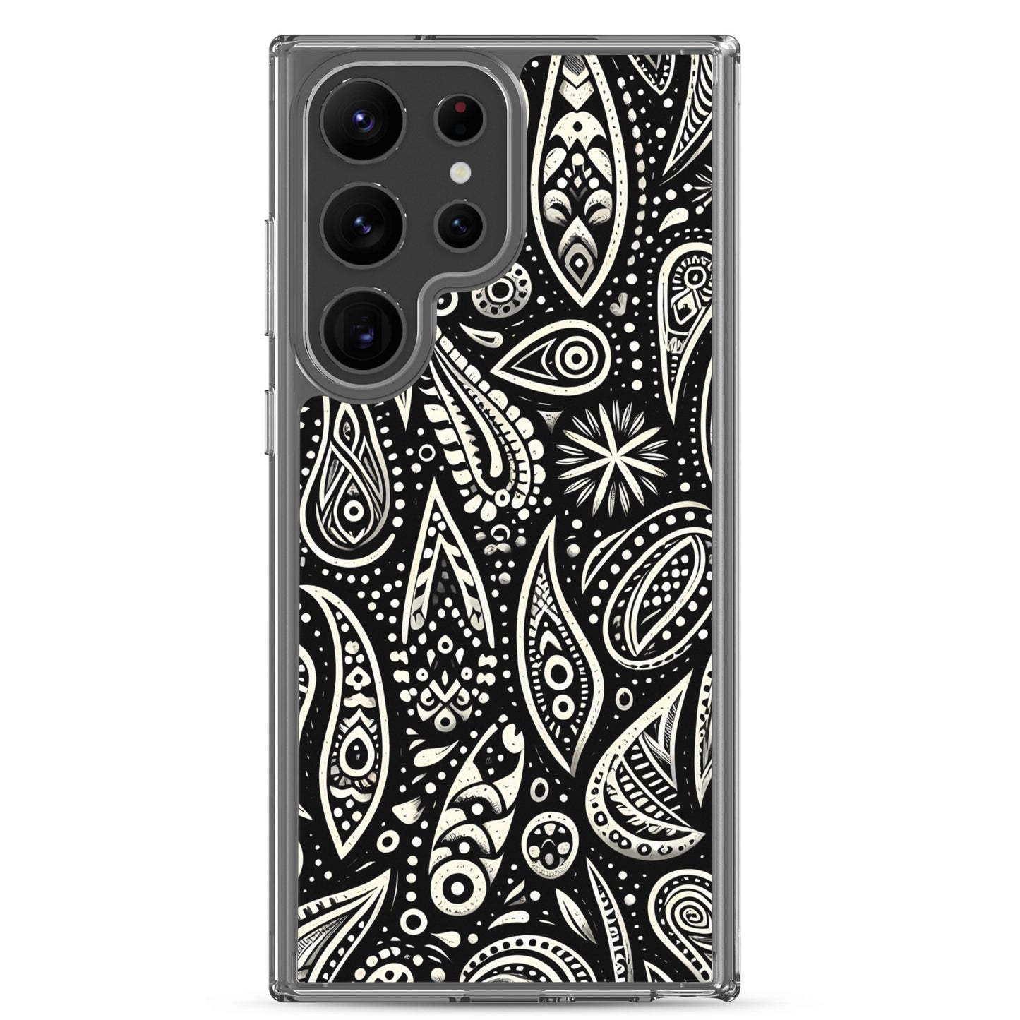 Paisley for Samsung-Clear Case