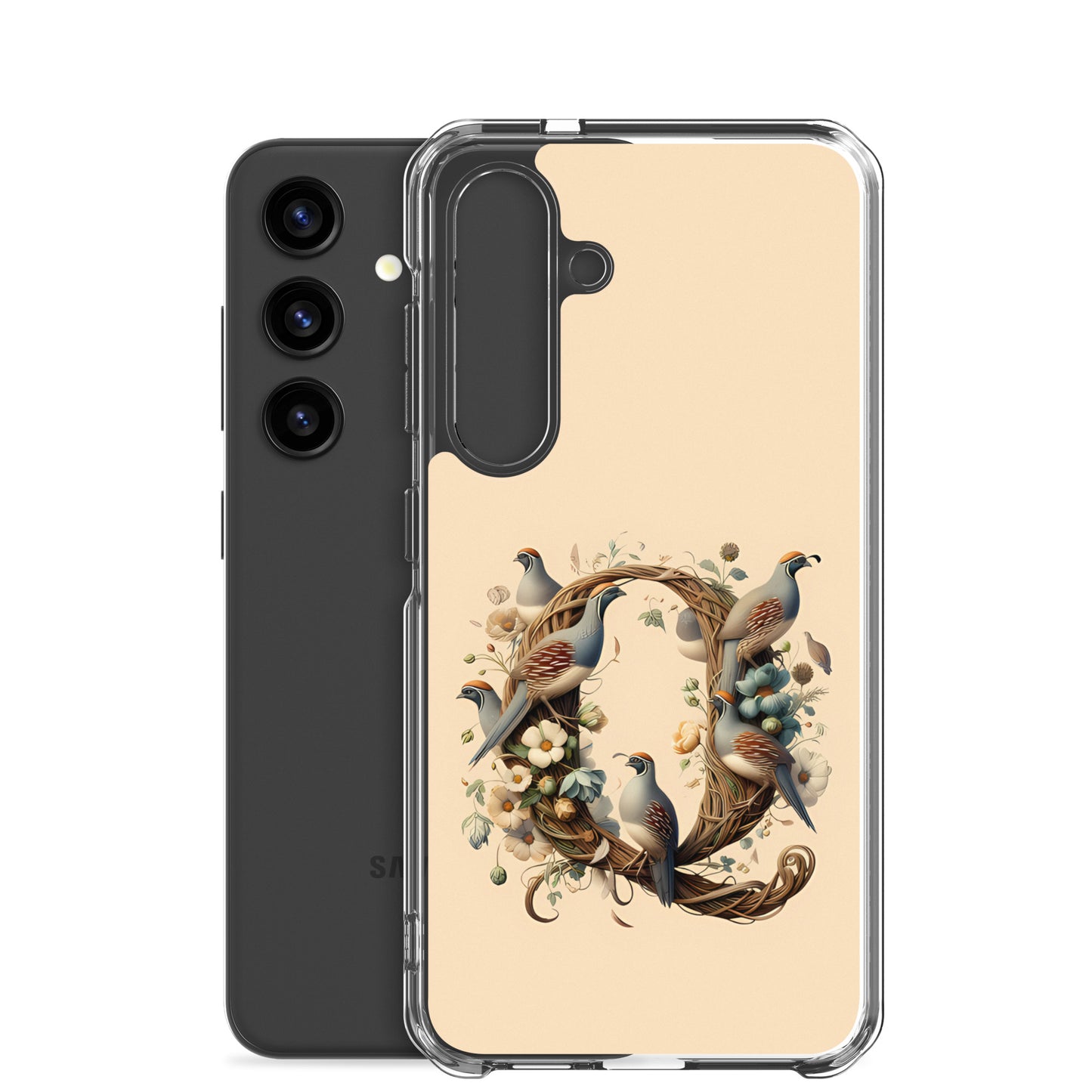 Q for Samsung-Clear Case