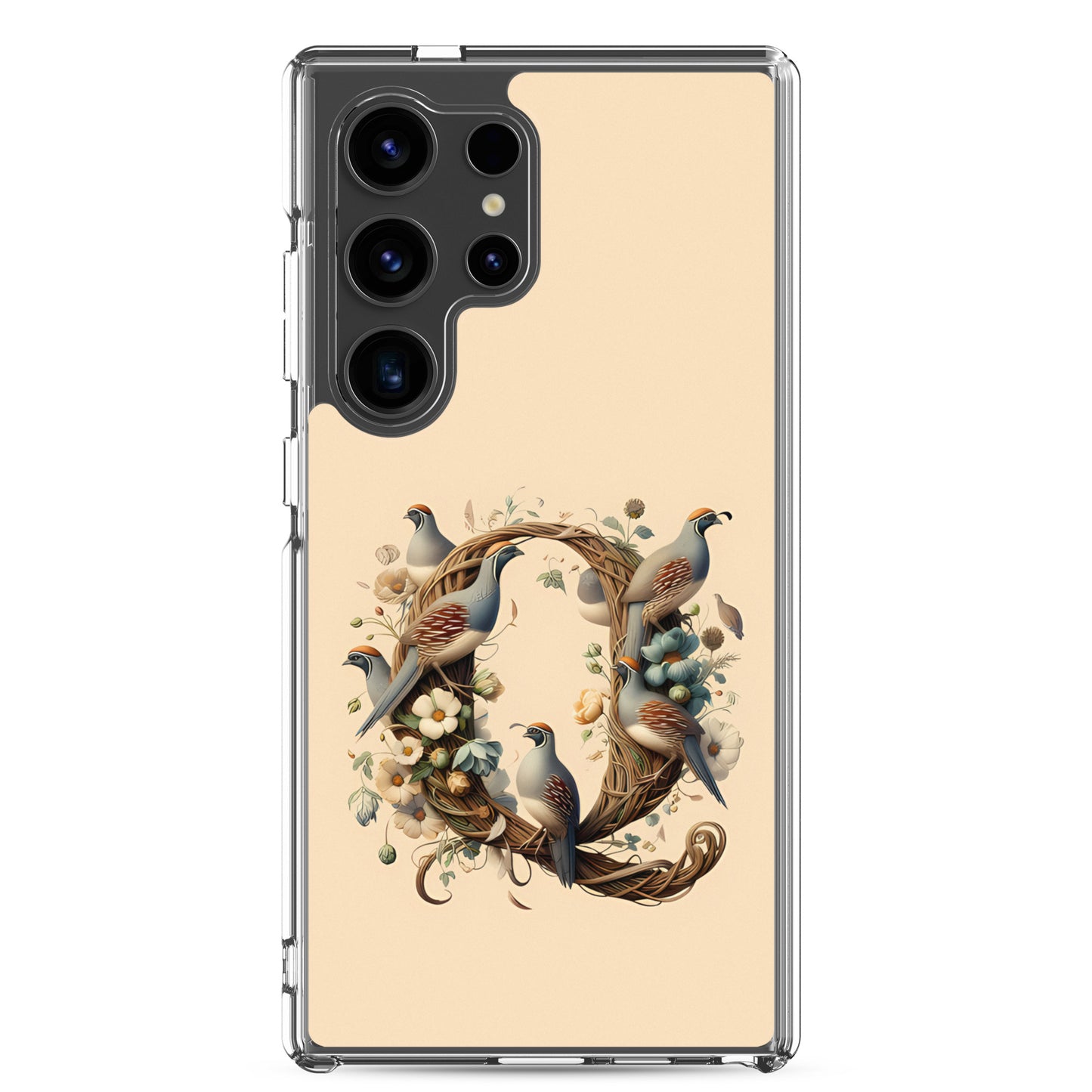 Q for Samsung-Clear Case