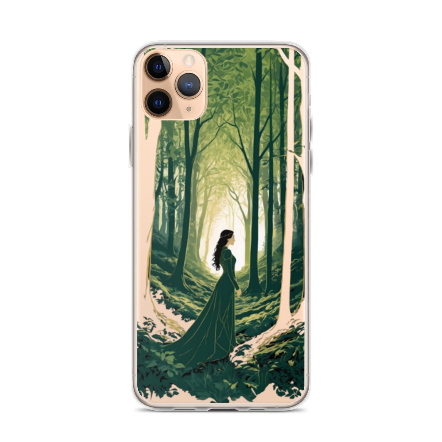 Enchanted for iPhone-Clear Case - InkSync