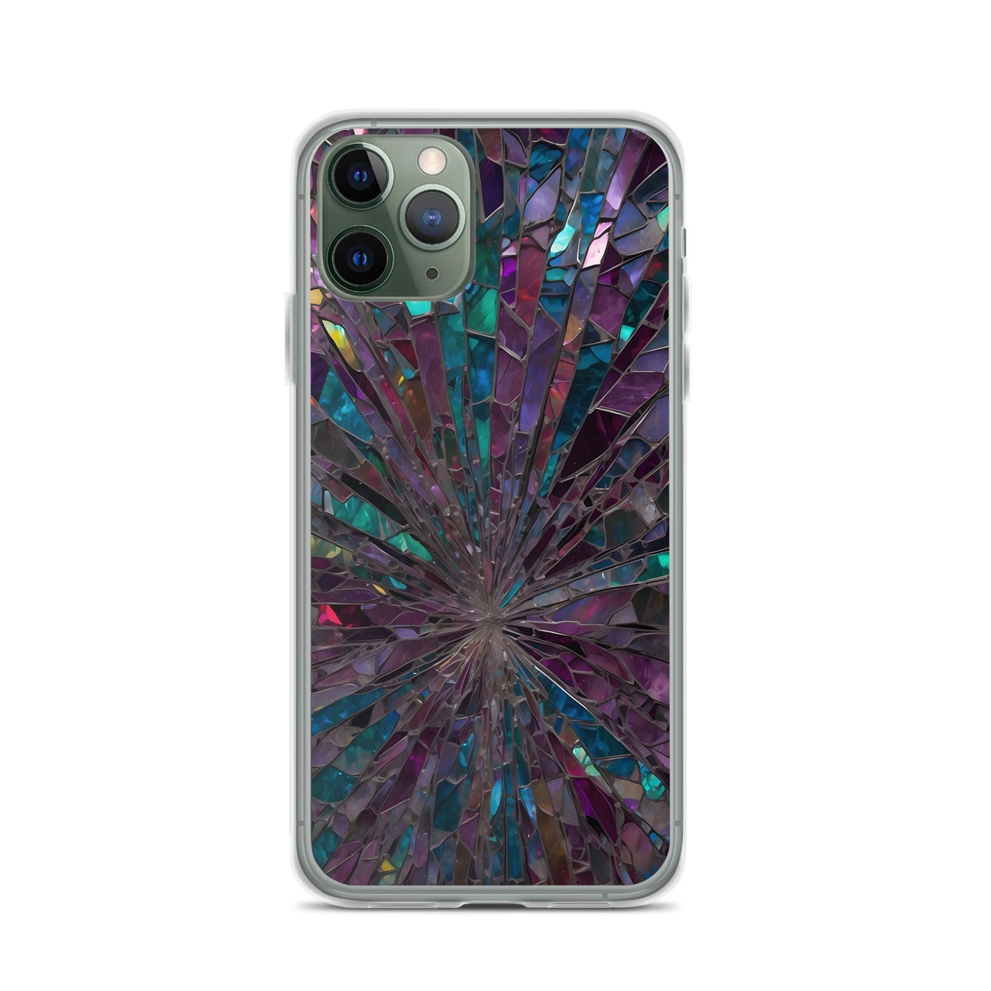 Fracture Craft for iPhone-Clear Case - InkSync