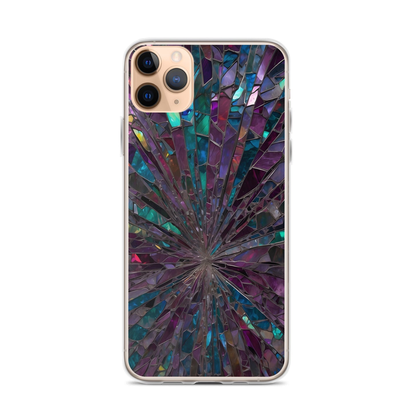 Fracture Craft for iPhone-Clear Case - InkSync