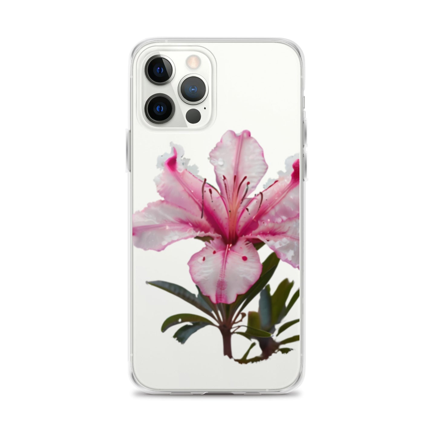 Frosty Flora for iPhone-Clear Case - InkSync