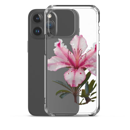 Frosty Flora for iPhone-Clear Case - InkSync