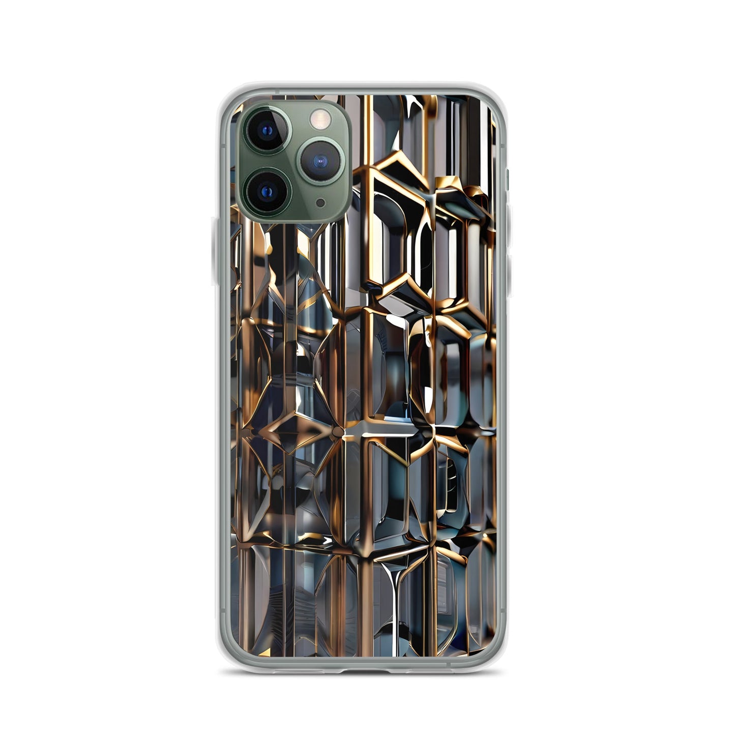 Geometric Illusion for iPhone-Clear Case - InkSync