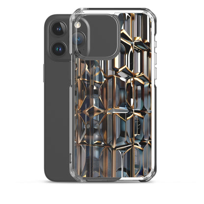 Geometric Illusion for iPhone-Clear Case - InkSync