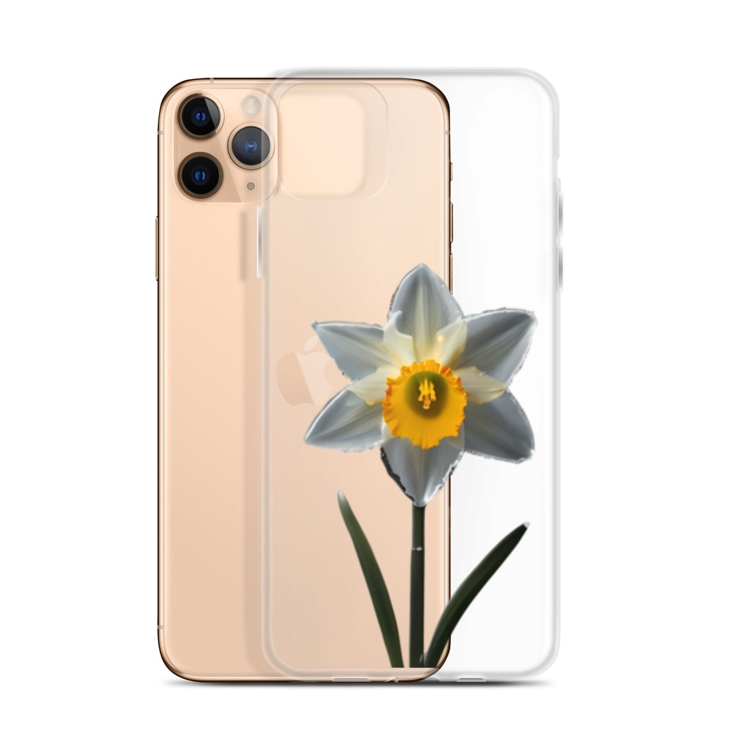 Ice Petal for iPhone-Clear Case - InkSync