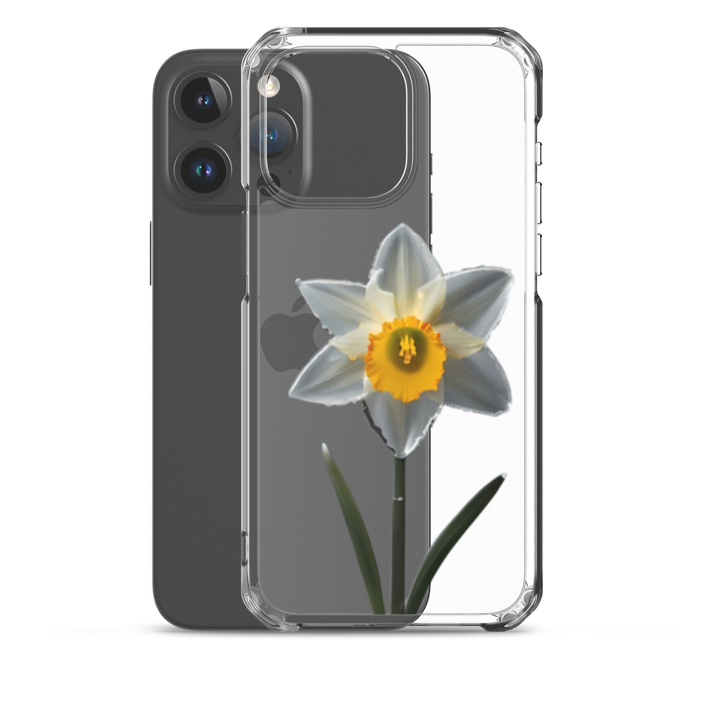 Ice Petal for iPhone-Clear Case - InkSync