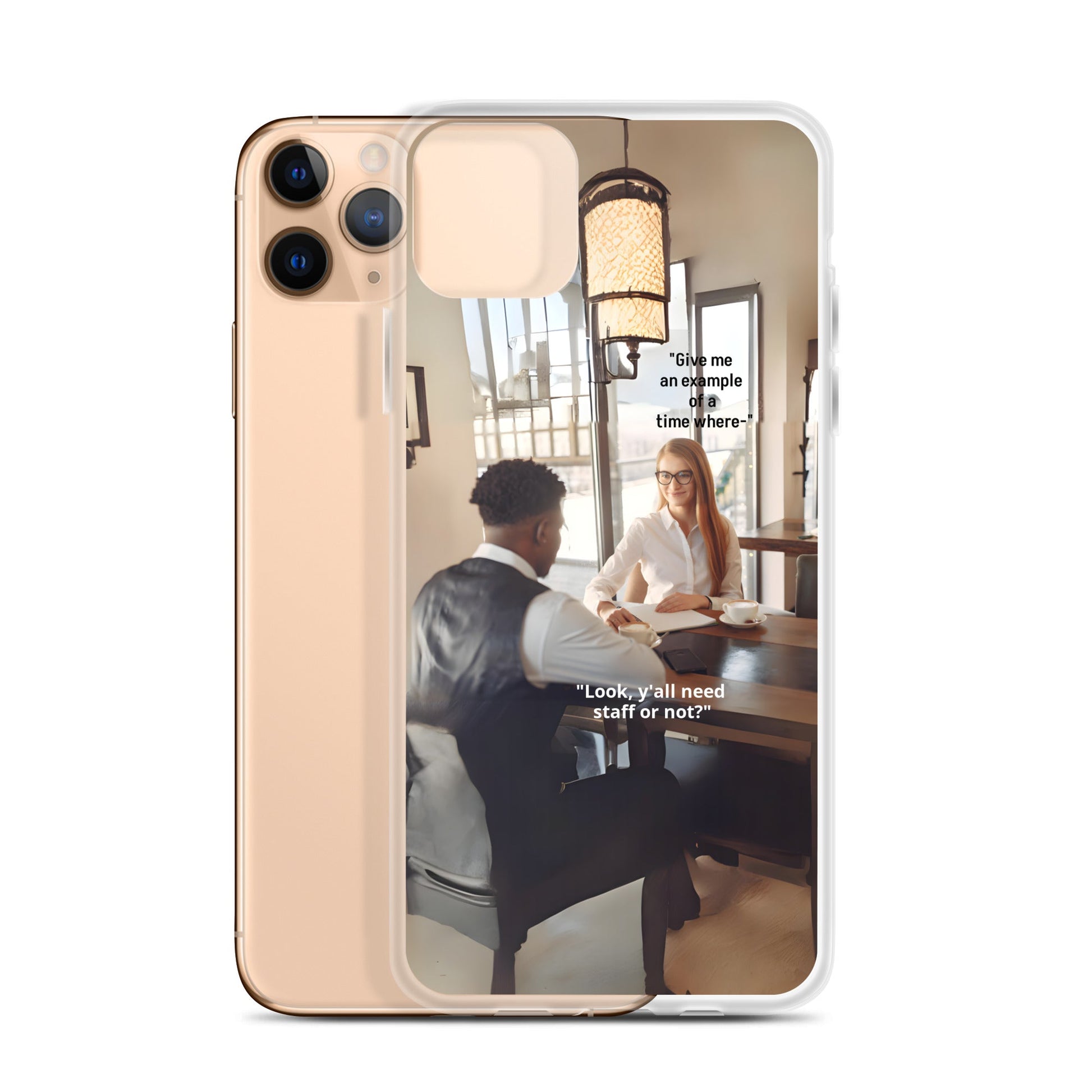 Interview for iPhone-Clear Case - InkSync