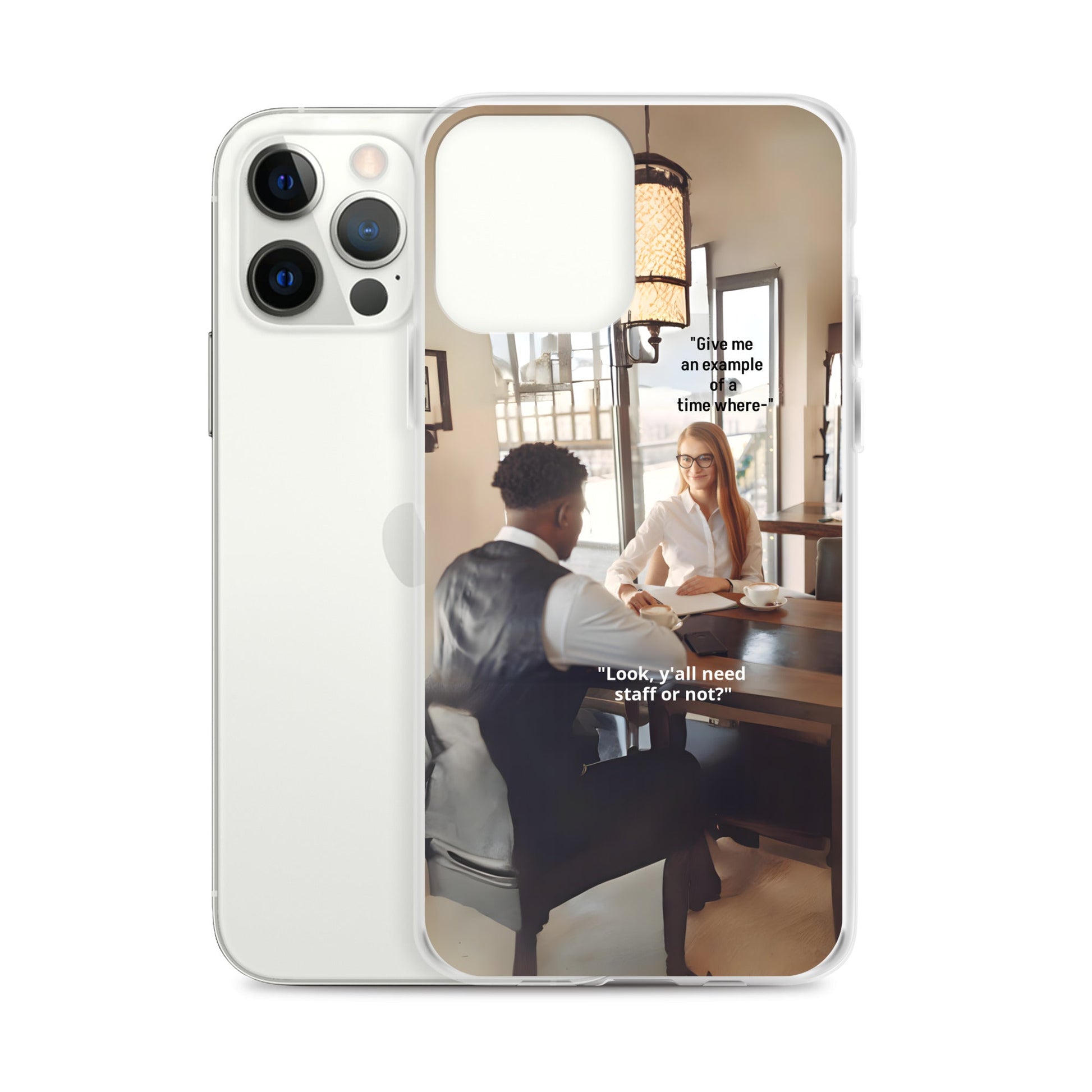 Interview for iPhone-Clear Case - InkSync