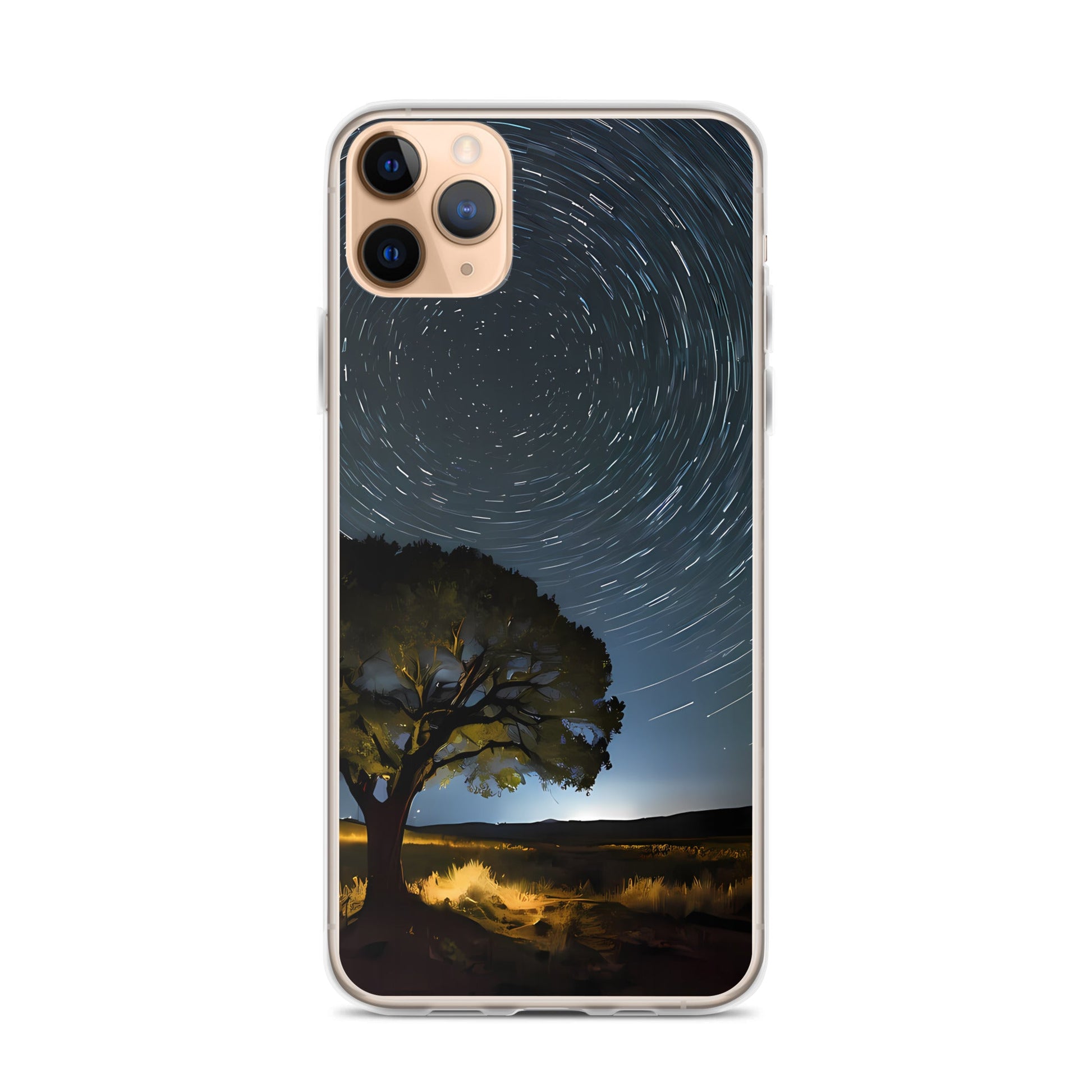 Night Flight for iPhone-Clear Case - InkSync