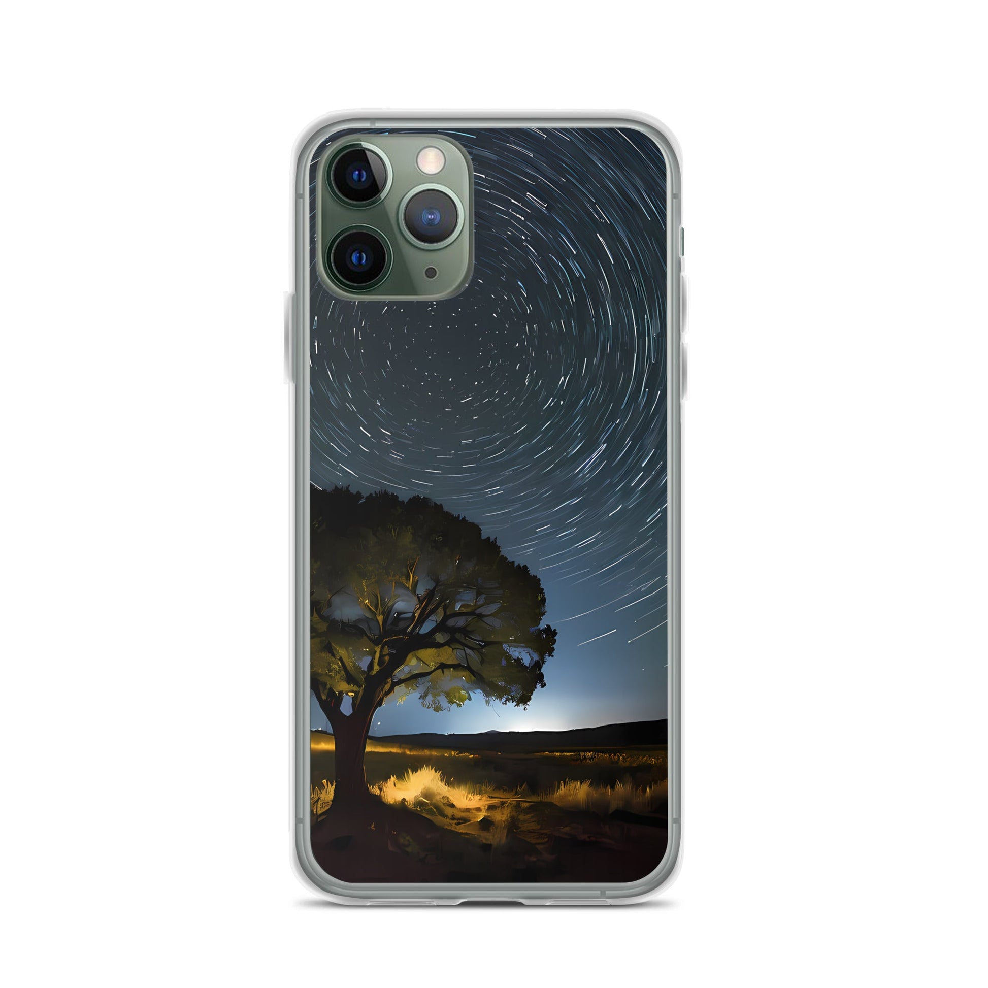 Night Flight for iPhone-Clear Case - InkSync