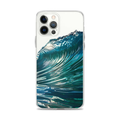 Ocean Waves for iPhone-Clear Case - InkSync