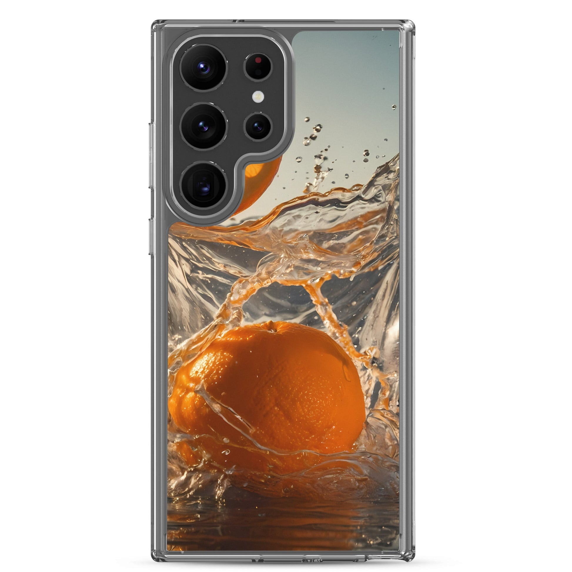 Oranges for Samsung-Clear Case - InkSync