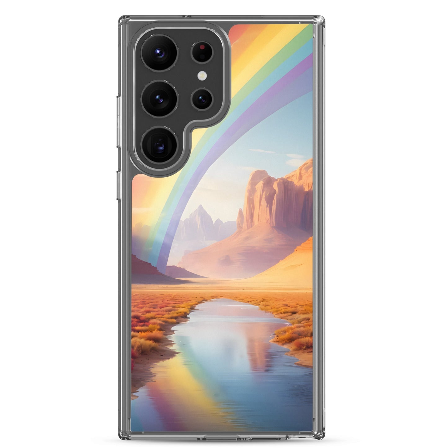 Rainbow for Samsung-Clear Case - InkSync