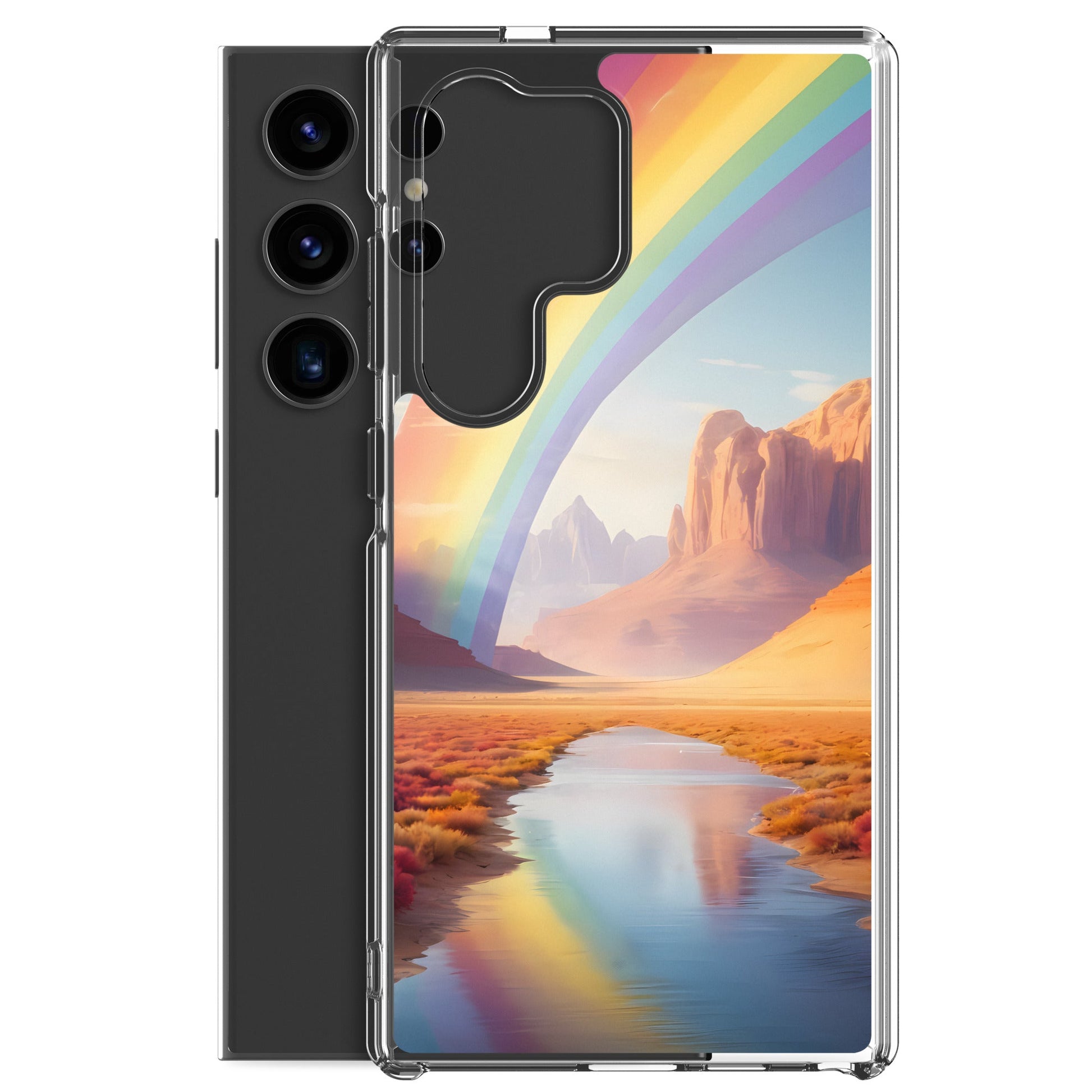 Rainbow for Samsung-Clear Case - InkSync