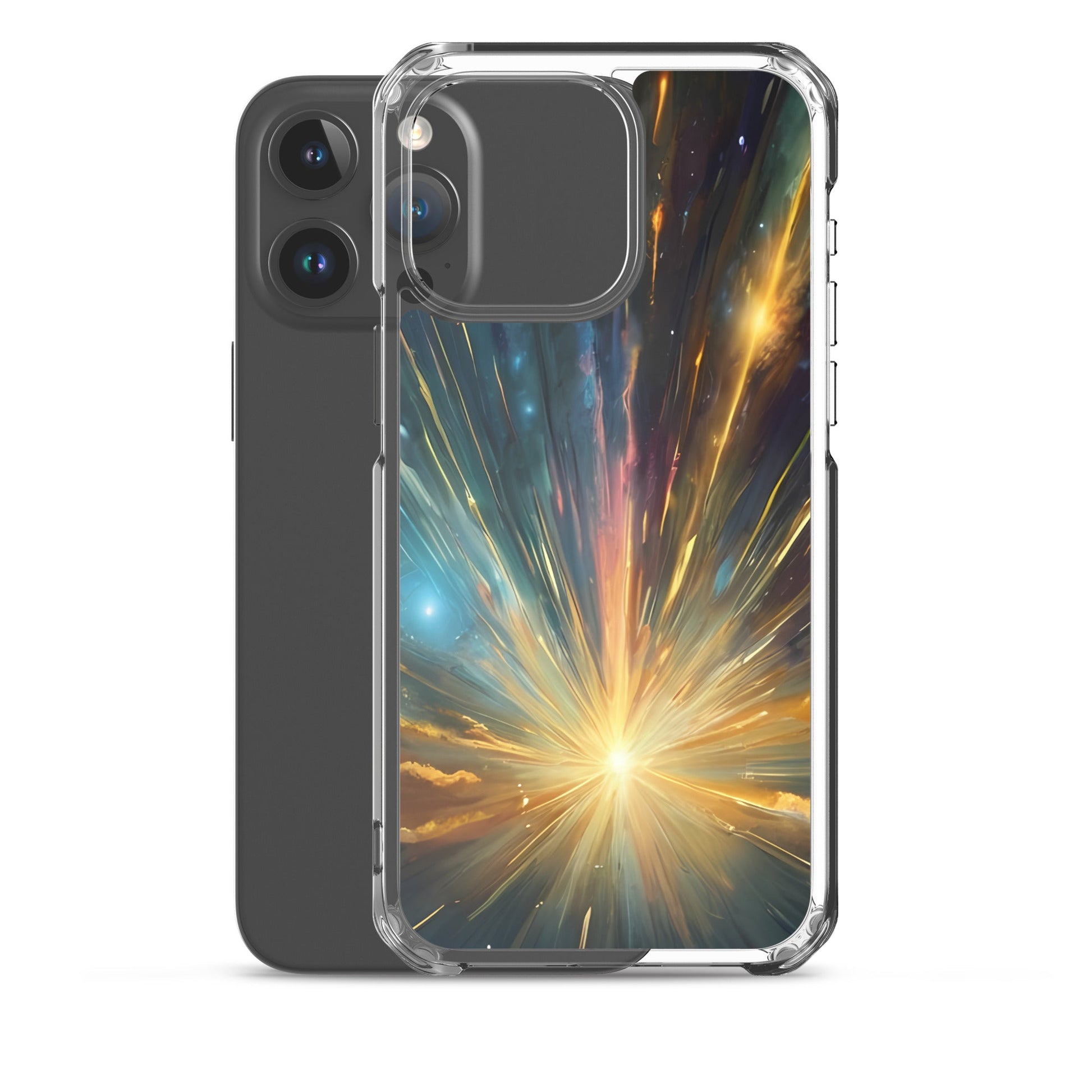 Starburst Symphony for iPhone-Clear Case - InkSync