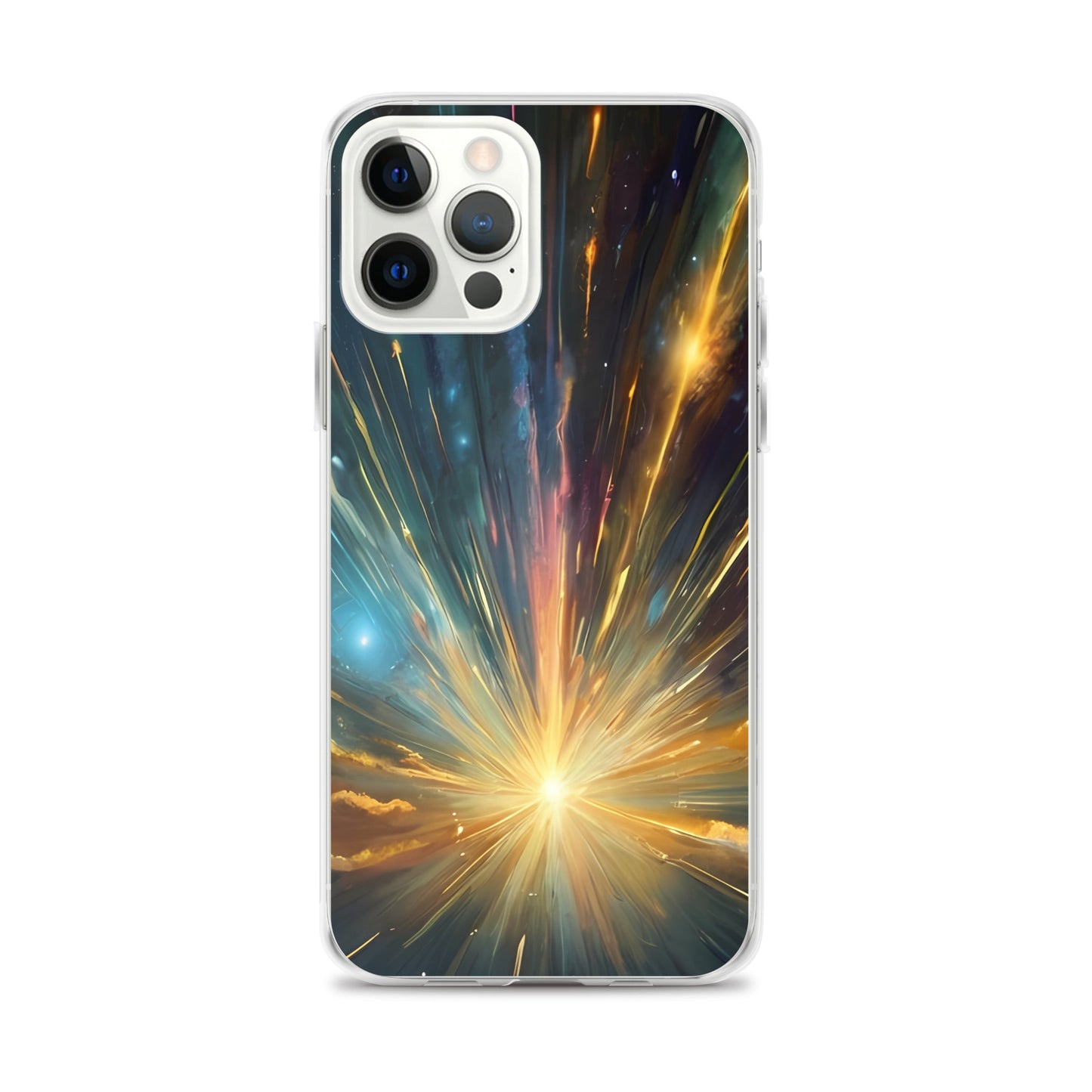 Starburst Symphony for iPhone-Clear Case - InkSync