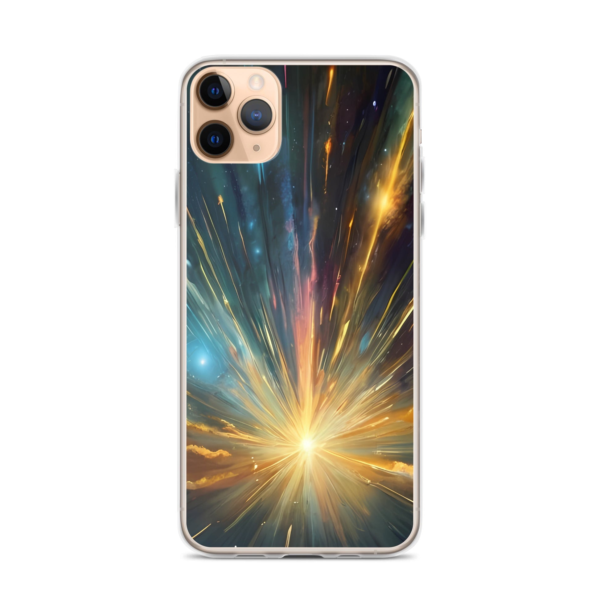 Starburst Symphony for iPhone-Clear Case - InkSync