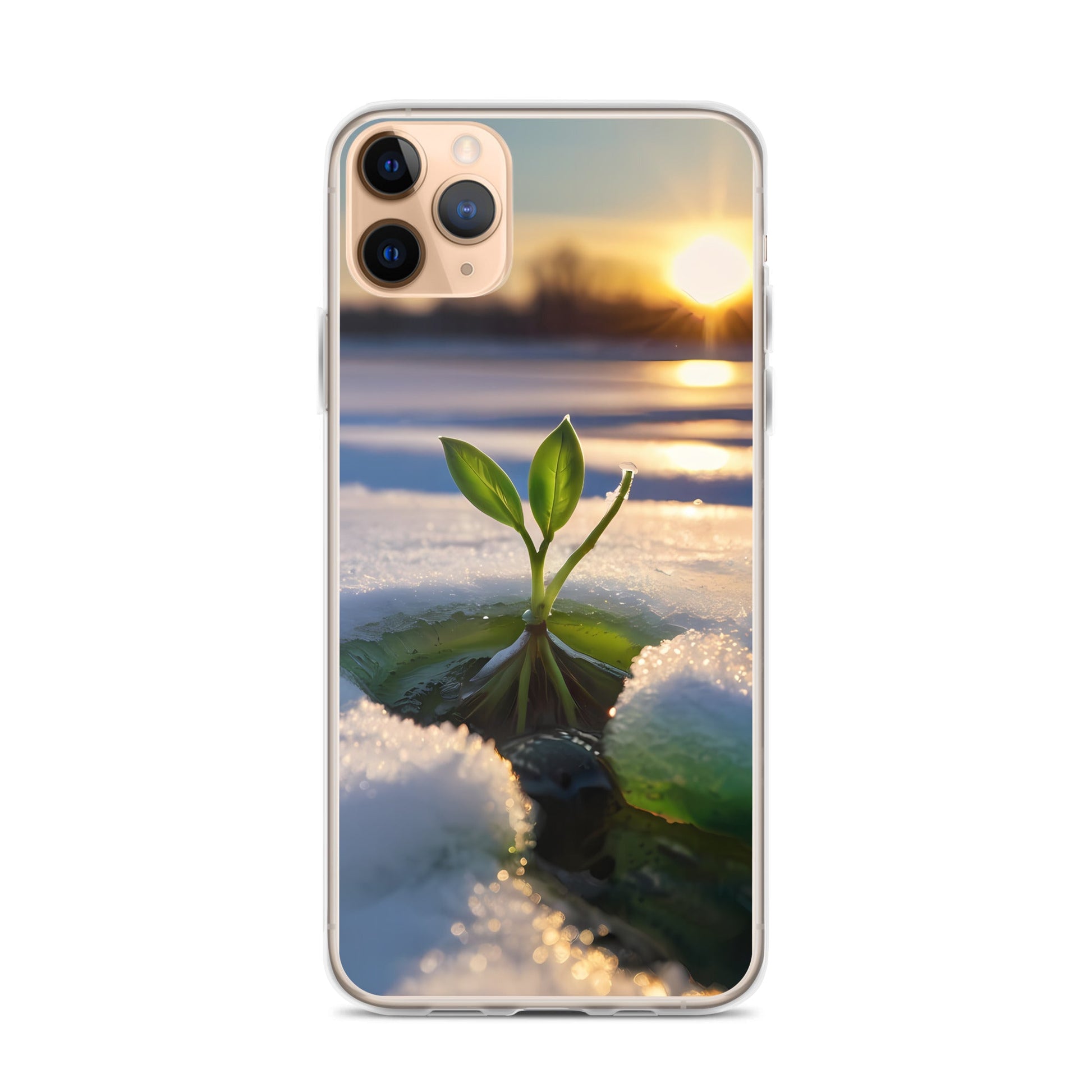 Sunrise Sprout for iPhone-Clear Case - InkSync