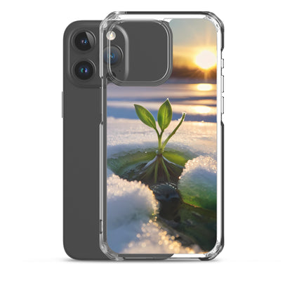 Sunrise Sprout for iPhone-Clear Case - InkSync