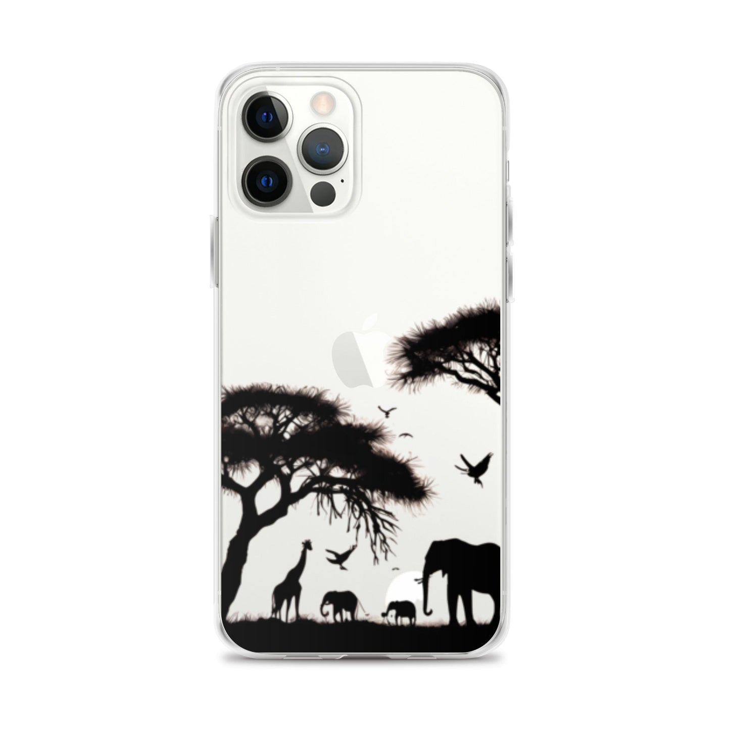 Sunset Safari for iPhone-Clear Case - InkSync